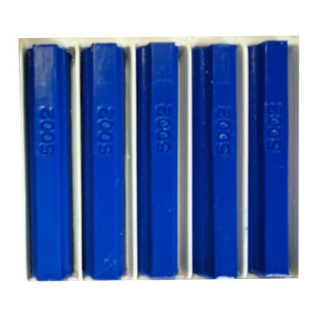 5 bâtons de cire malléable 8 cm bleu outremer RAL 5002 Konig