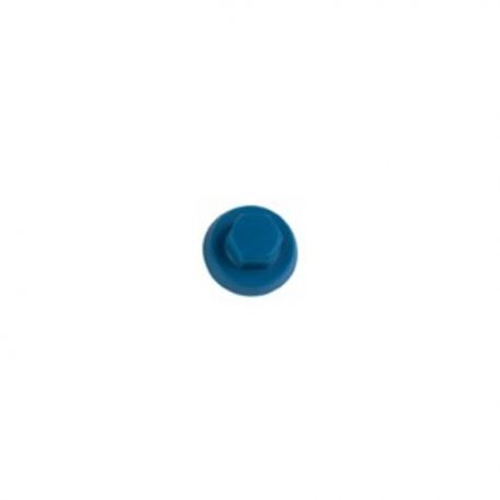 Capuchons RAL 5019 bleu pour vis tête hexagonale de 8 mm