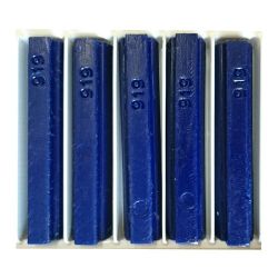 5 bâtons de cire malléable 8 cm bleu 919 Konig