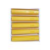 5 bâtons de cire malléable 8 cm jaune 915 Konig