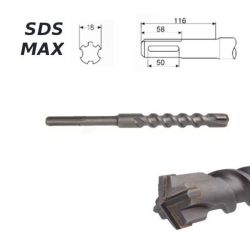 Foret béton SDS Max diamètre 16x600 mm