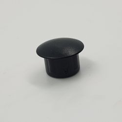 Obturateurs pour trous de 10 mm noir par 100