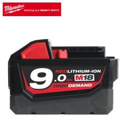 Batterie 18V 9Ah Milwaukee M18 B9