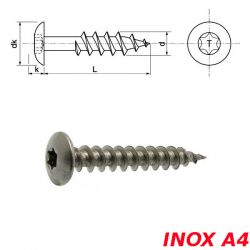 Vis penture Inox A4 par 100