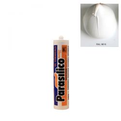 Mastic silicone RAL 9016 blanc Parasilico Alcoxy blanc perlé